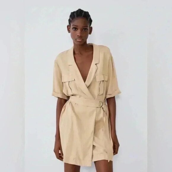 Zara Dresses & Skirts - NWT ZARA DRESS WITH POCKETS XS